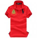 2014 ralph lauren t-shirt polo ville logo homme populaire 311 rouge